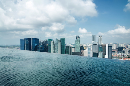 Infinity Pool Marina Bay Sands Singapur